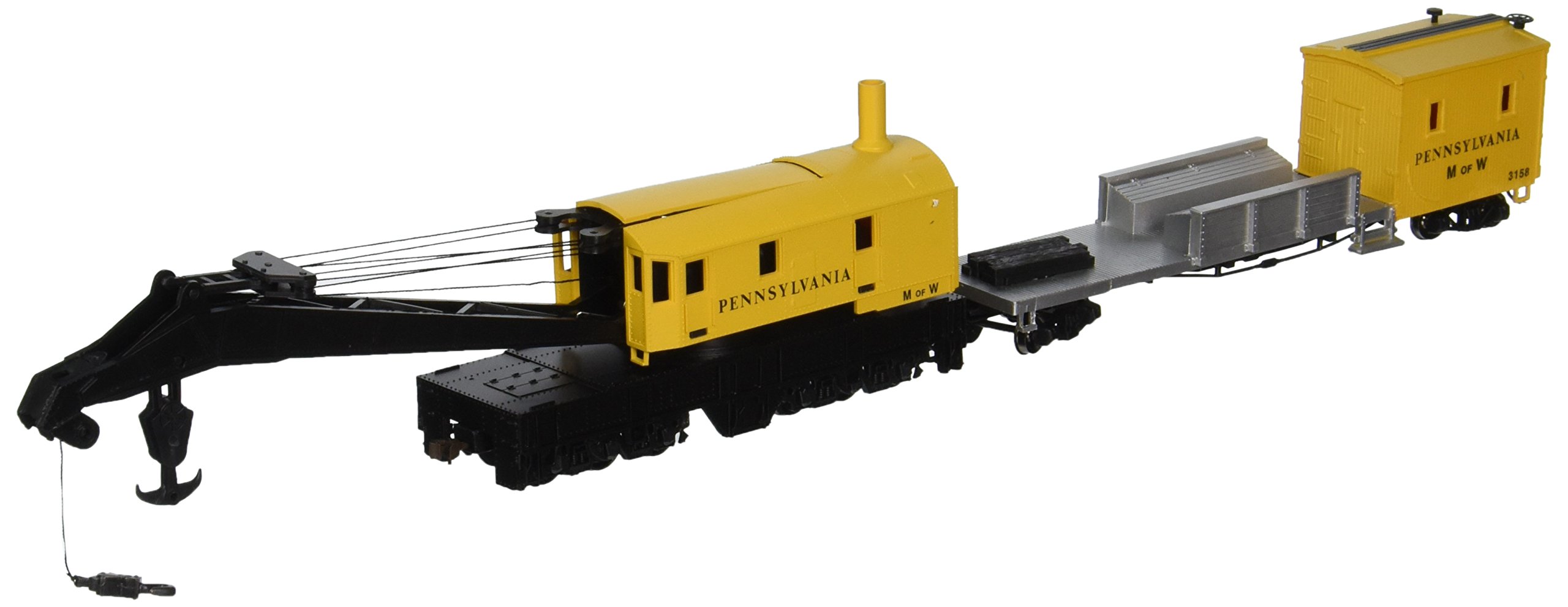 Amazon.com: Bachmann Trains - 250-Ton Steam Crane & Boom Tender